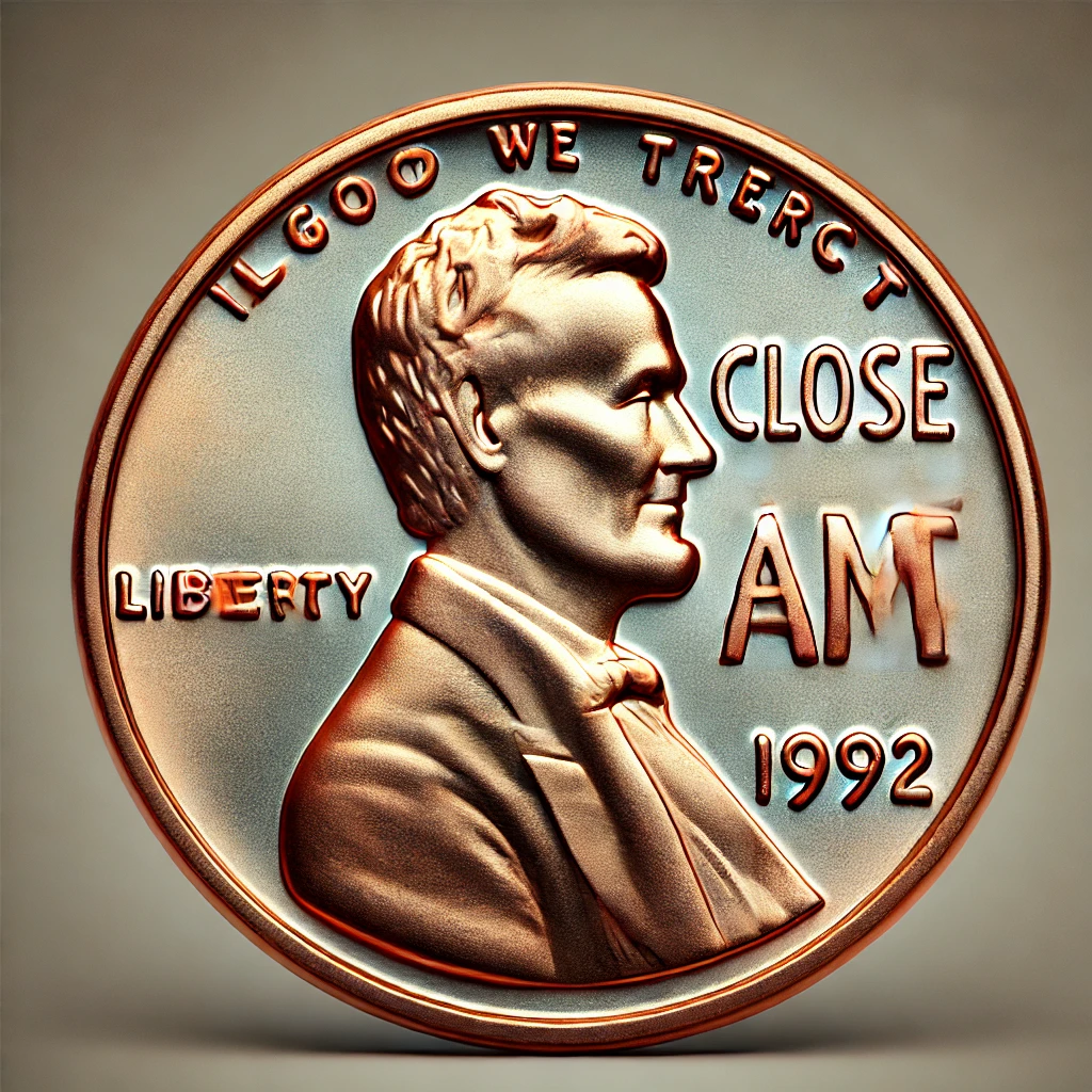 Rich off error coins 1992 CAM