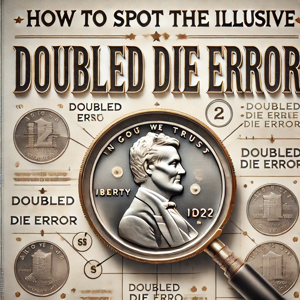 how to spot the illusive doubled die error