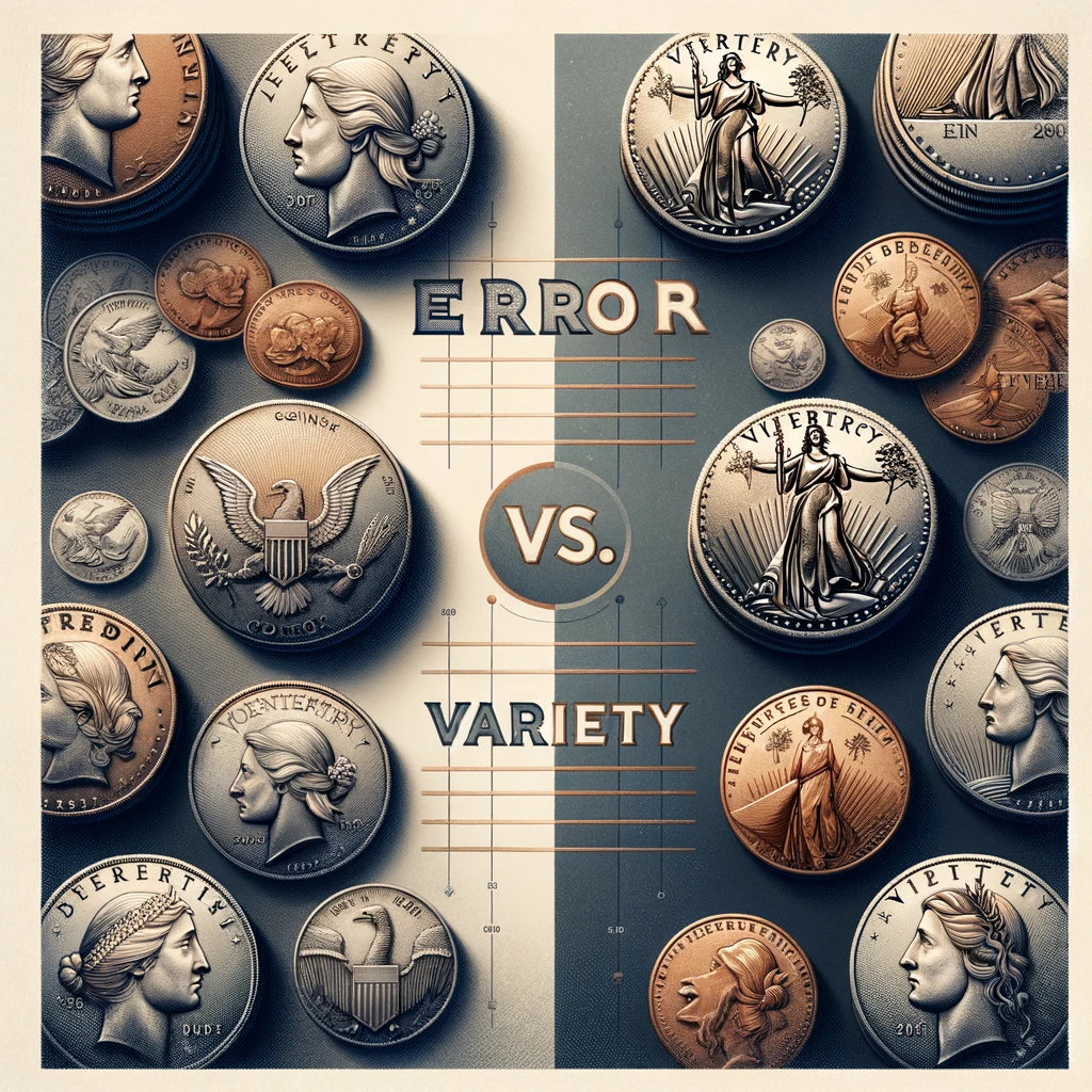 error coin vs variety