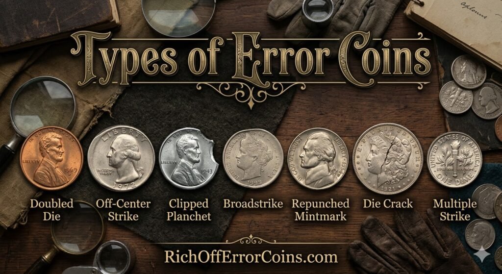 types of error coins